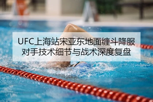 UFC上海站宋亚东地面缠斗降服对手技术细节与战术深度复盘